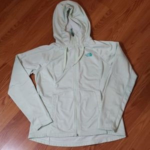 The North face full zip hoodie size Lg